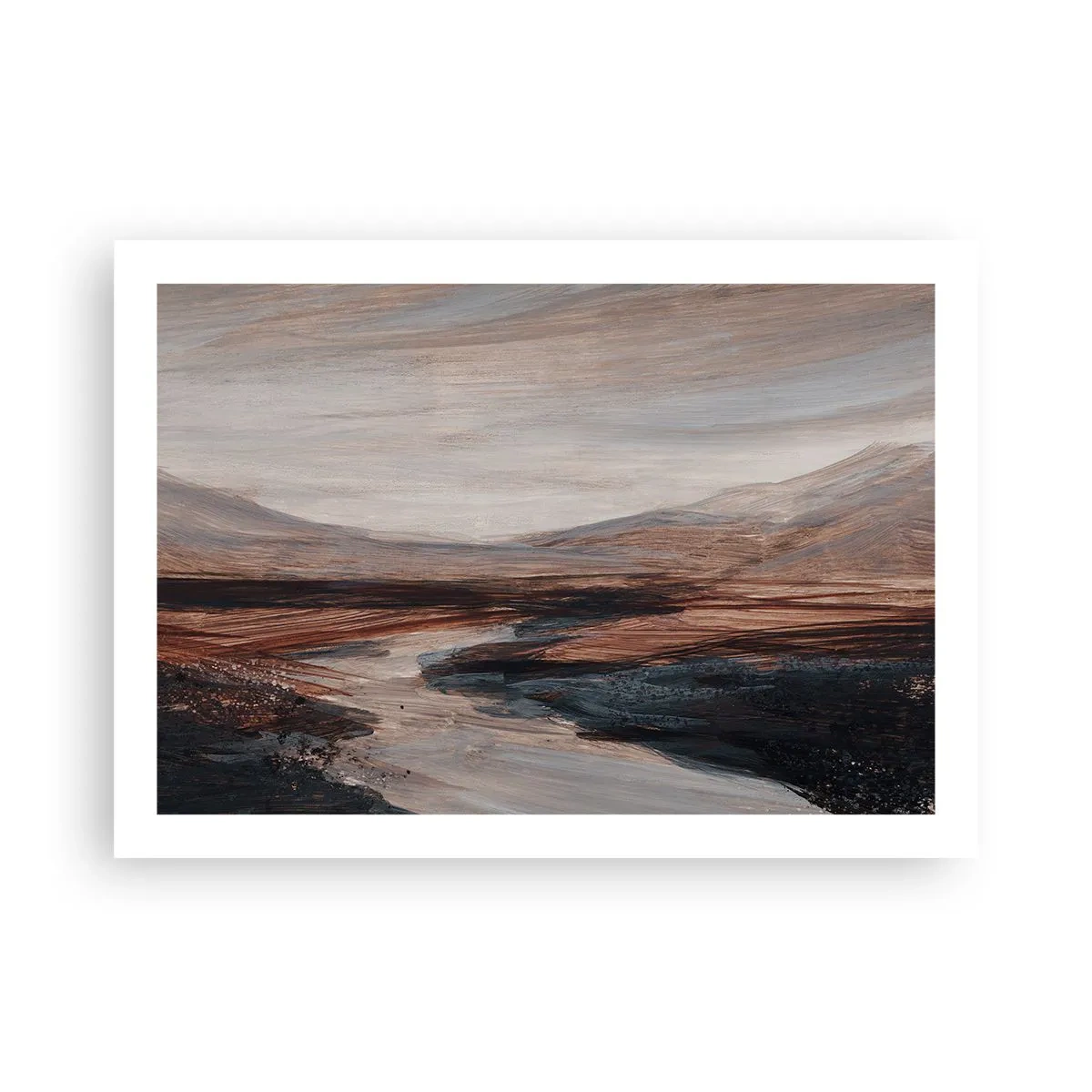 Póster - Valle apacible - 70x50 cm