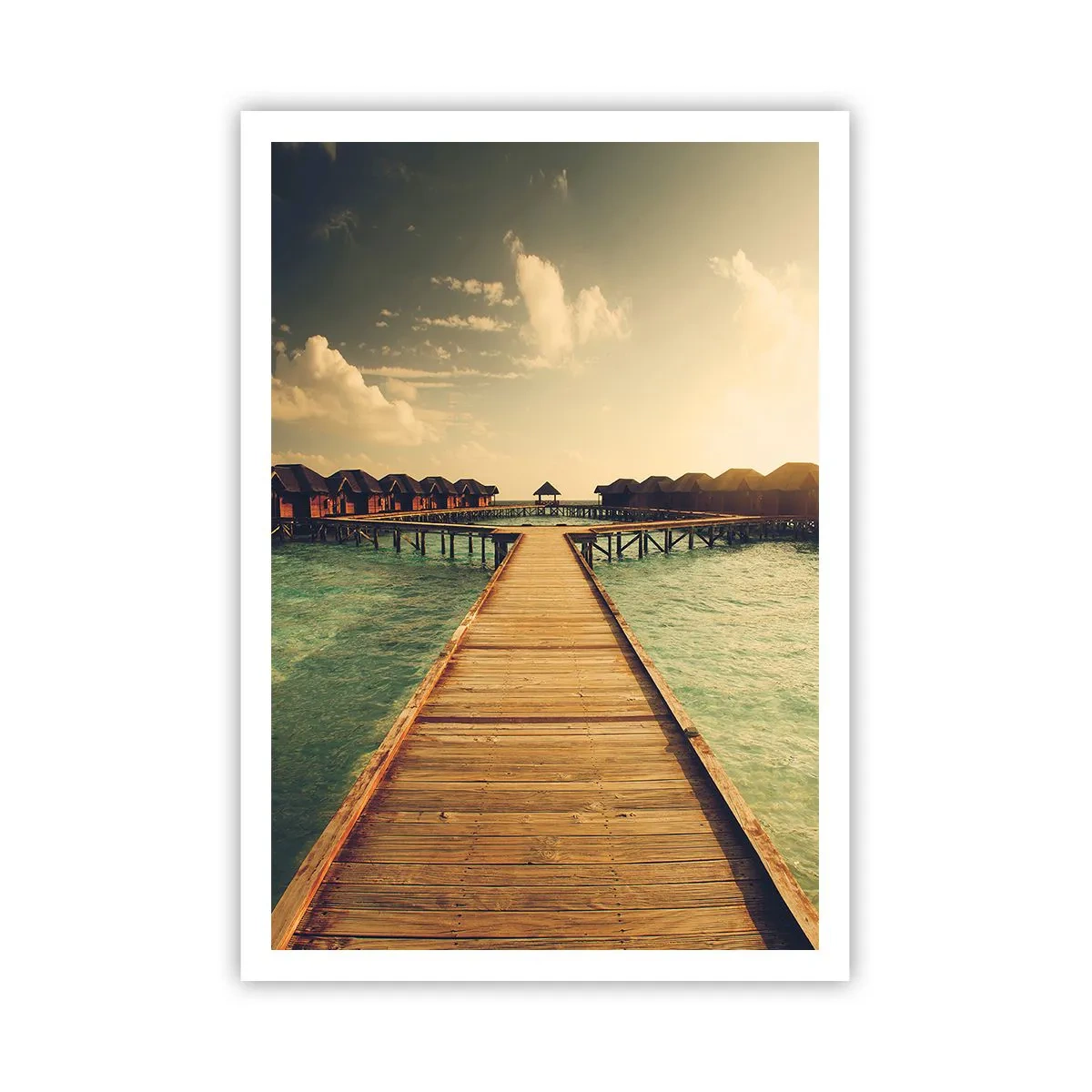 Póster - Una cálida invitación - 70x100 cm