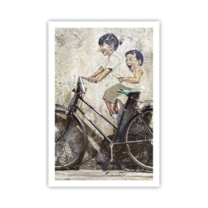 Póster - ¿Verdadero o falso? - 61x91 cm