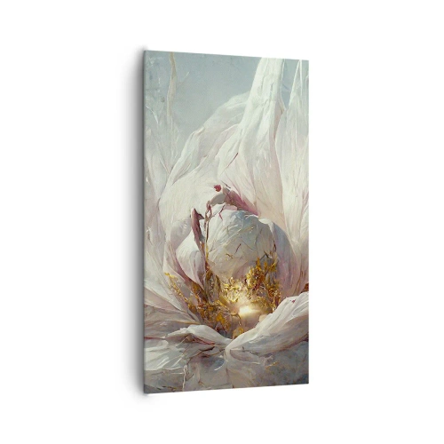 Cuadro sobre lienzo - Impresión de Imagen - Florece una vez cada cien años - 65x120 cm