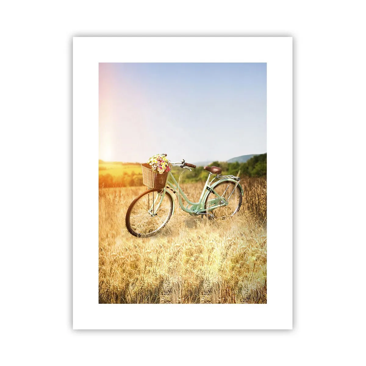 Póster - Me quedaré aquí un tiempo - 30x40 cm