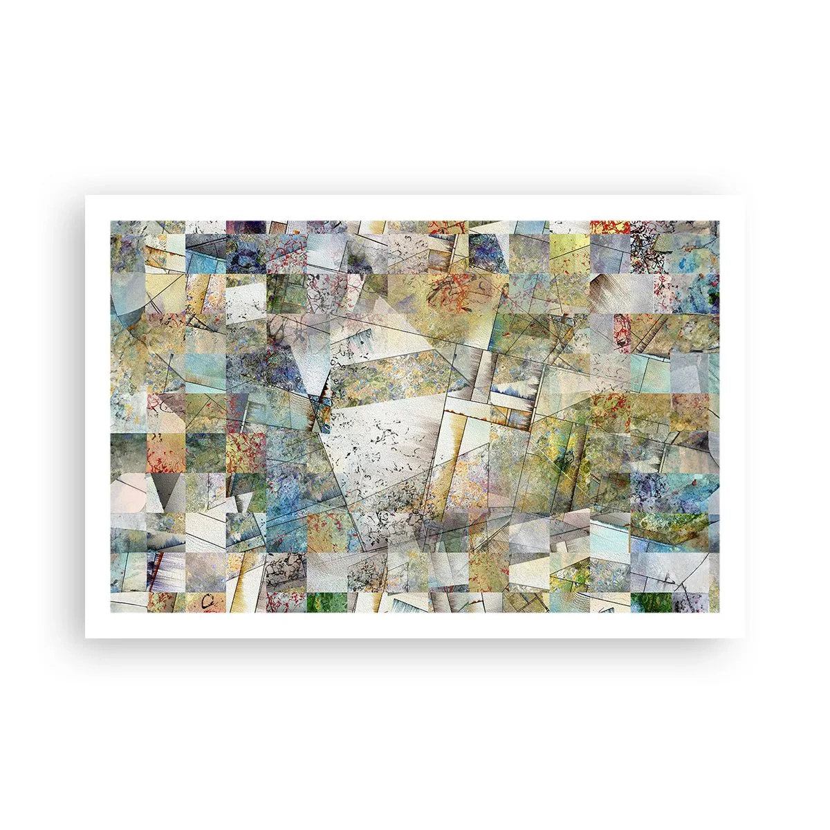 Póster - Remodelación geométrica - 91x61 cm