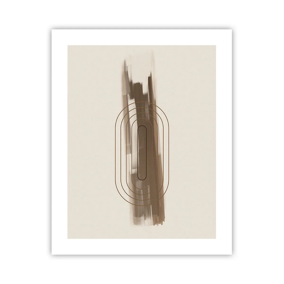 Póster - Un soplo de gris - 40x50 cm