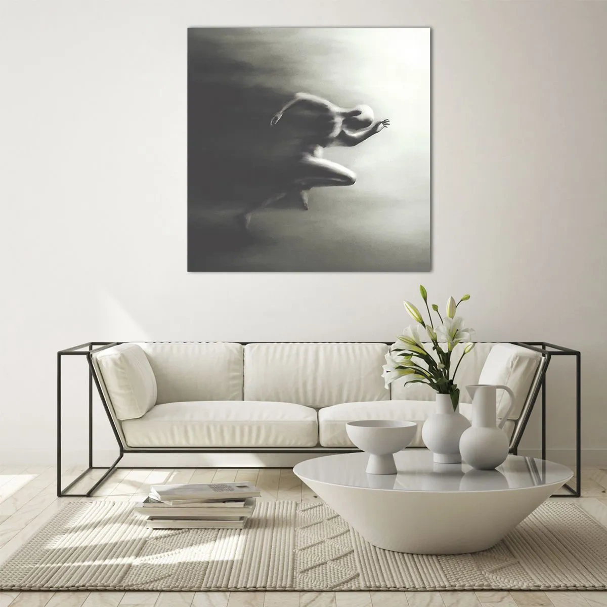 Cuadro sobre vidrio - Impresiones sobre Vidrio - Imparable - 60x60 cm