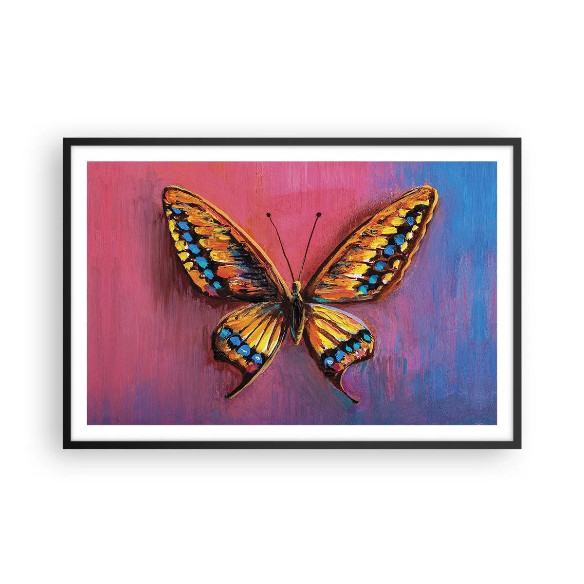 Póster en marco negro - Una joya de la naturaleza - 91x61 cm