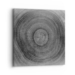 Cuadro sobre lienzo - Impresión de Imagen - El paso del tiempo - 40x40 cm