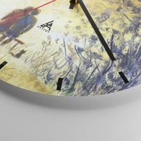 Esfera sin numeración, con rayas