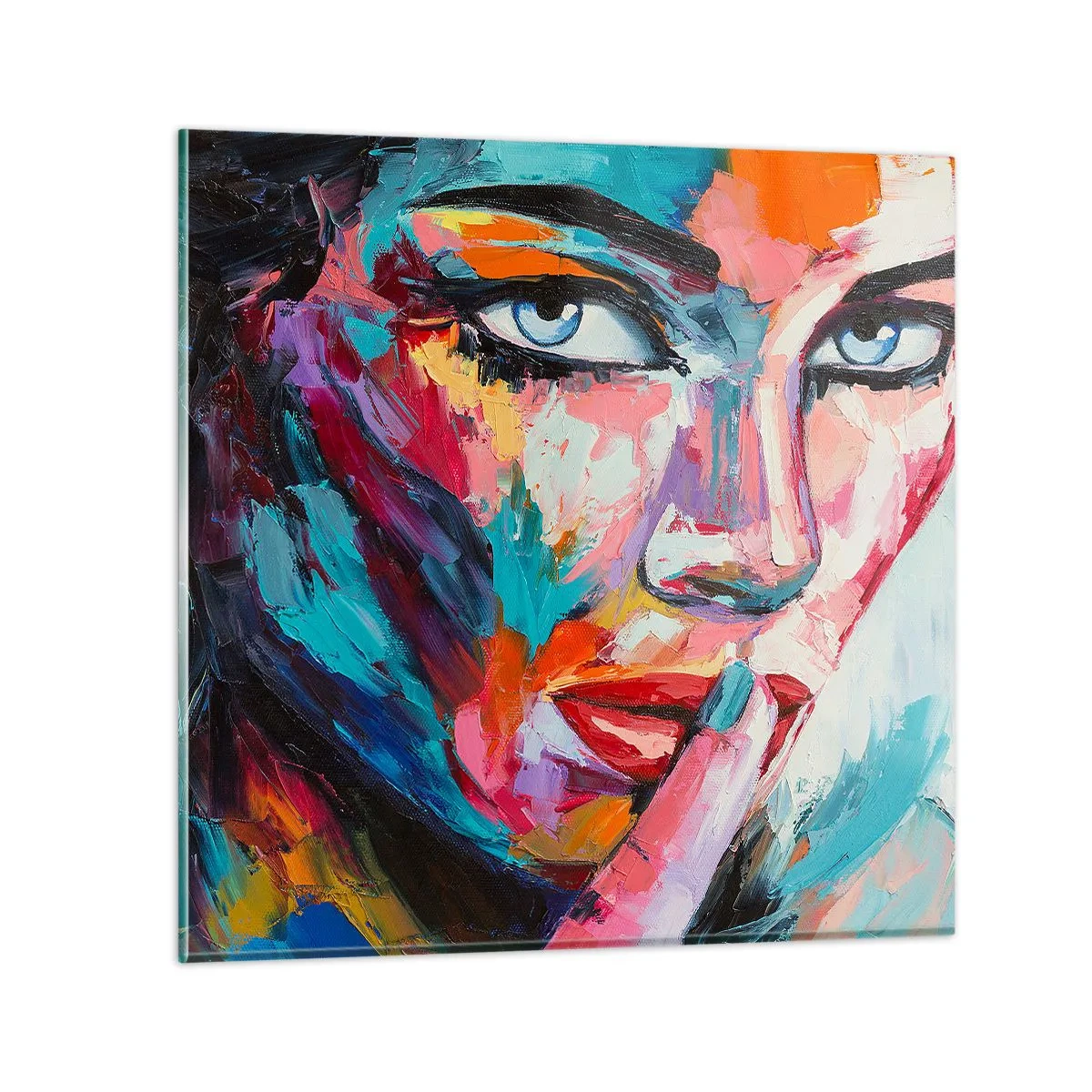 Cuadro sobre vidrio - Impresiones sobre Vidrio - Nuestro primer secreto - 40x40 cm