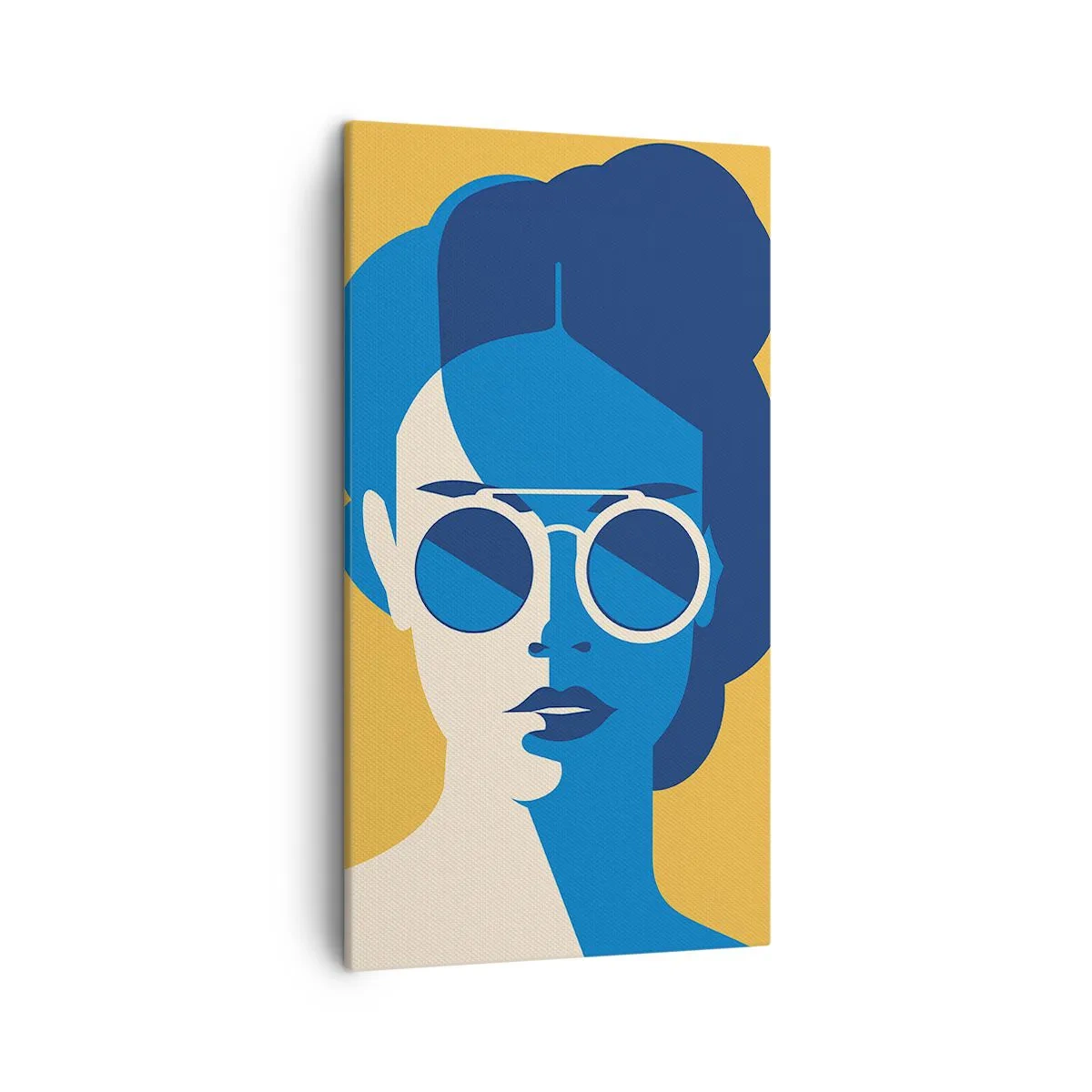 Cuadro sobre lienzo - Impresión de Imagen - Mirada de vacaciones - 45x80 cm