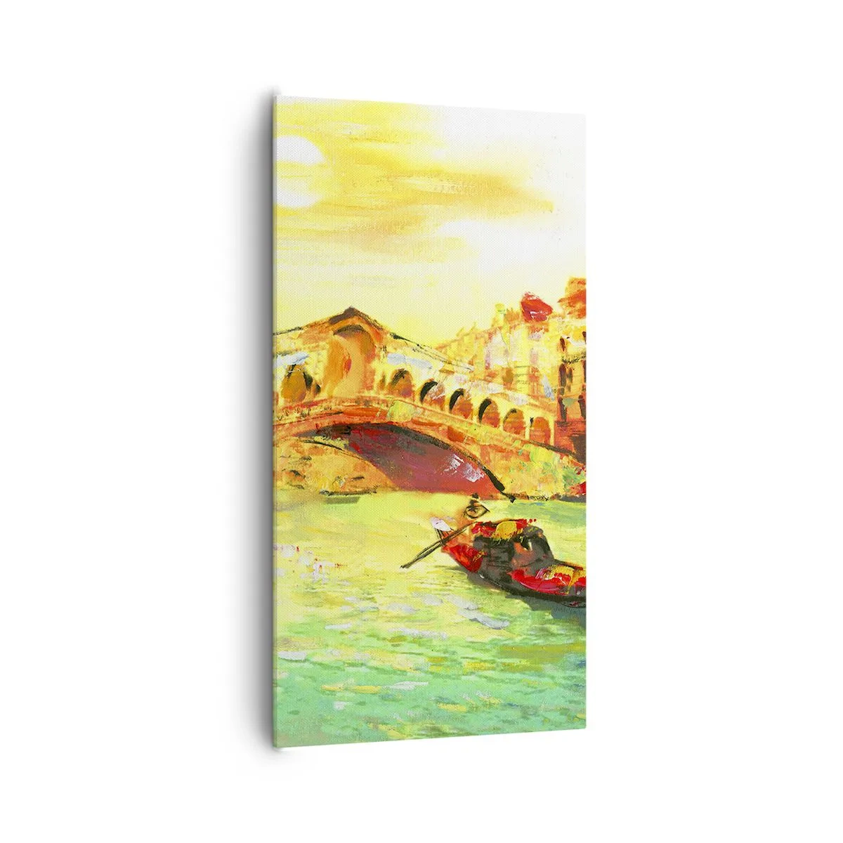 Cuadro sobre lienzo - Impresión de Imagen - Peregrinación de los amantes - 65x120 cm