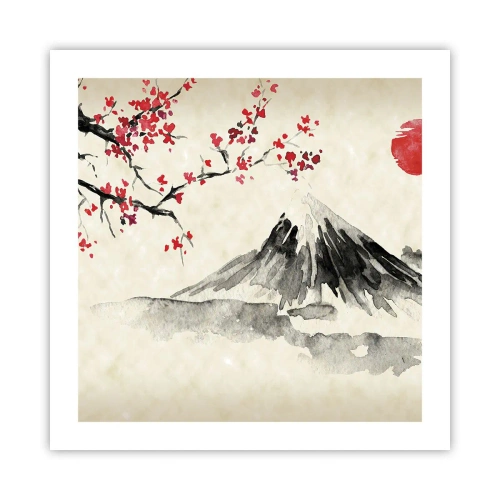 Póster - Enamórate de Japón - 50x50 cm