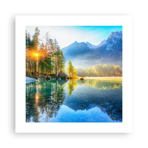 Póster - Majestuosidad y dulzura - 40x40 cm