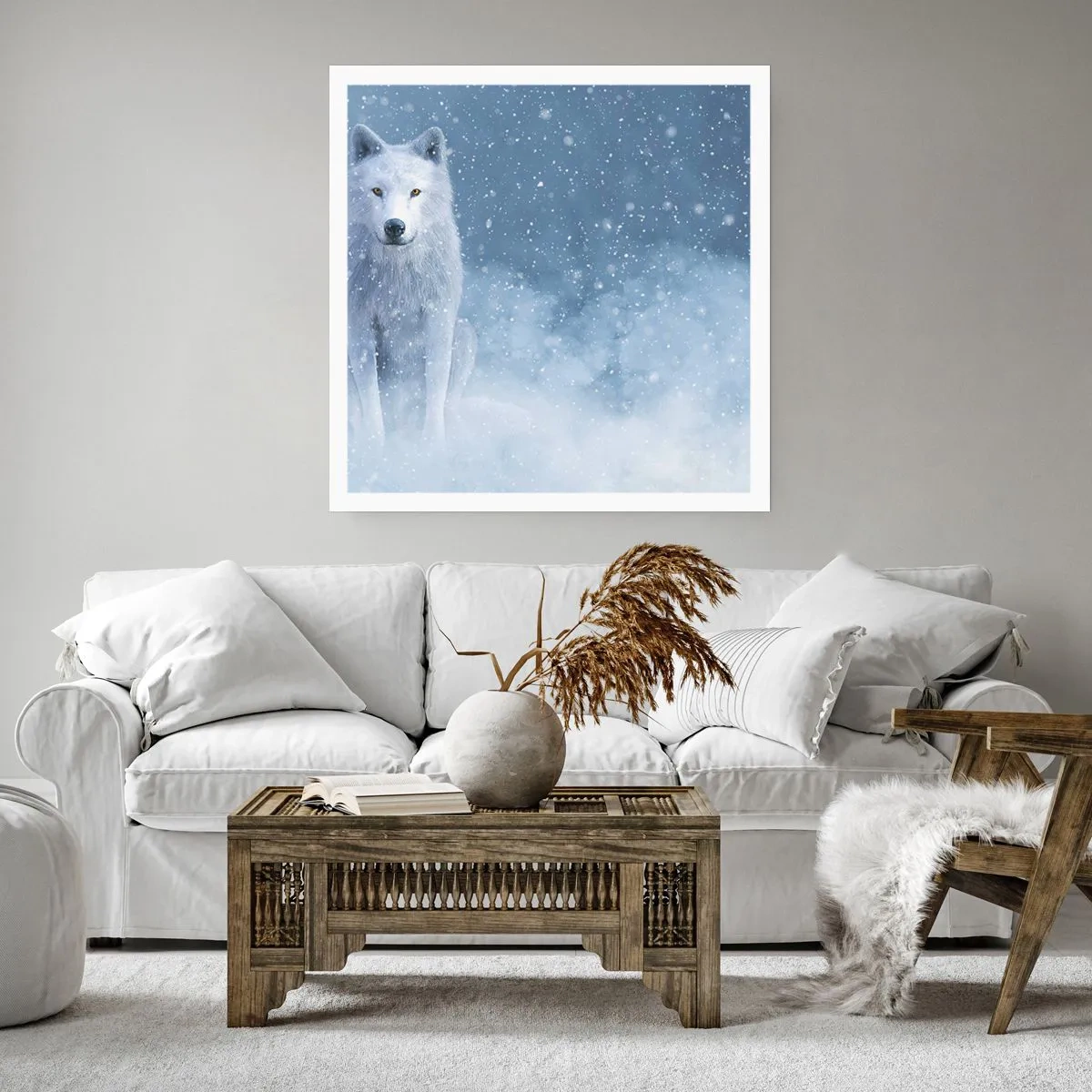Póster - El espíritu del invierno - 30x30 cm