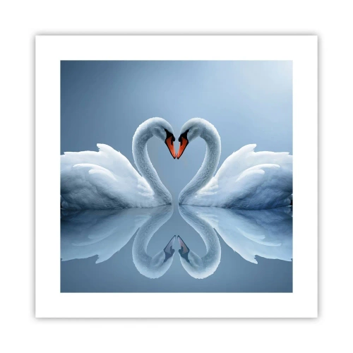 Póster - Tiempo de amor - 40x40 cm