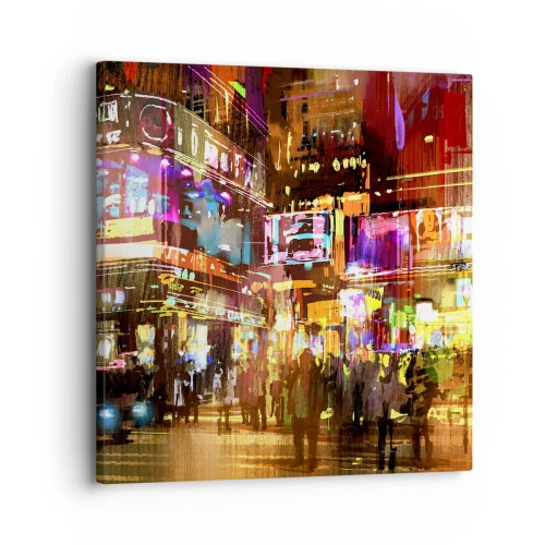 Cuadro sobre lienzo - Impresión de Imagen - En un mar de luz - 30x30 cm