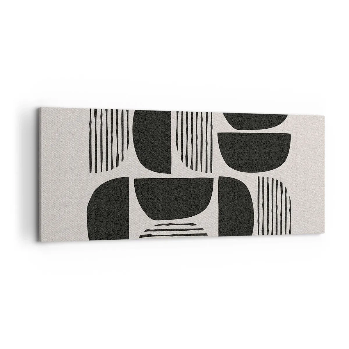 Cuadro sobre lienzo - Impresión de Imagen - Arreglos a medias - 100x40 cm