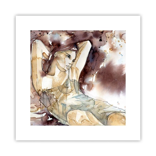 Póster - En un estado de ánimo armónico - 30x30 cm