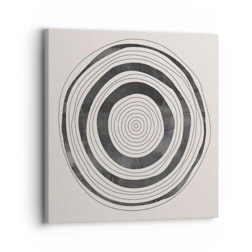 Cuadro sobre lienzo - Impresión de Imagen - Lo importante es lo que hay entre medias - 30x30 cm