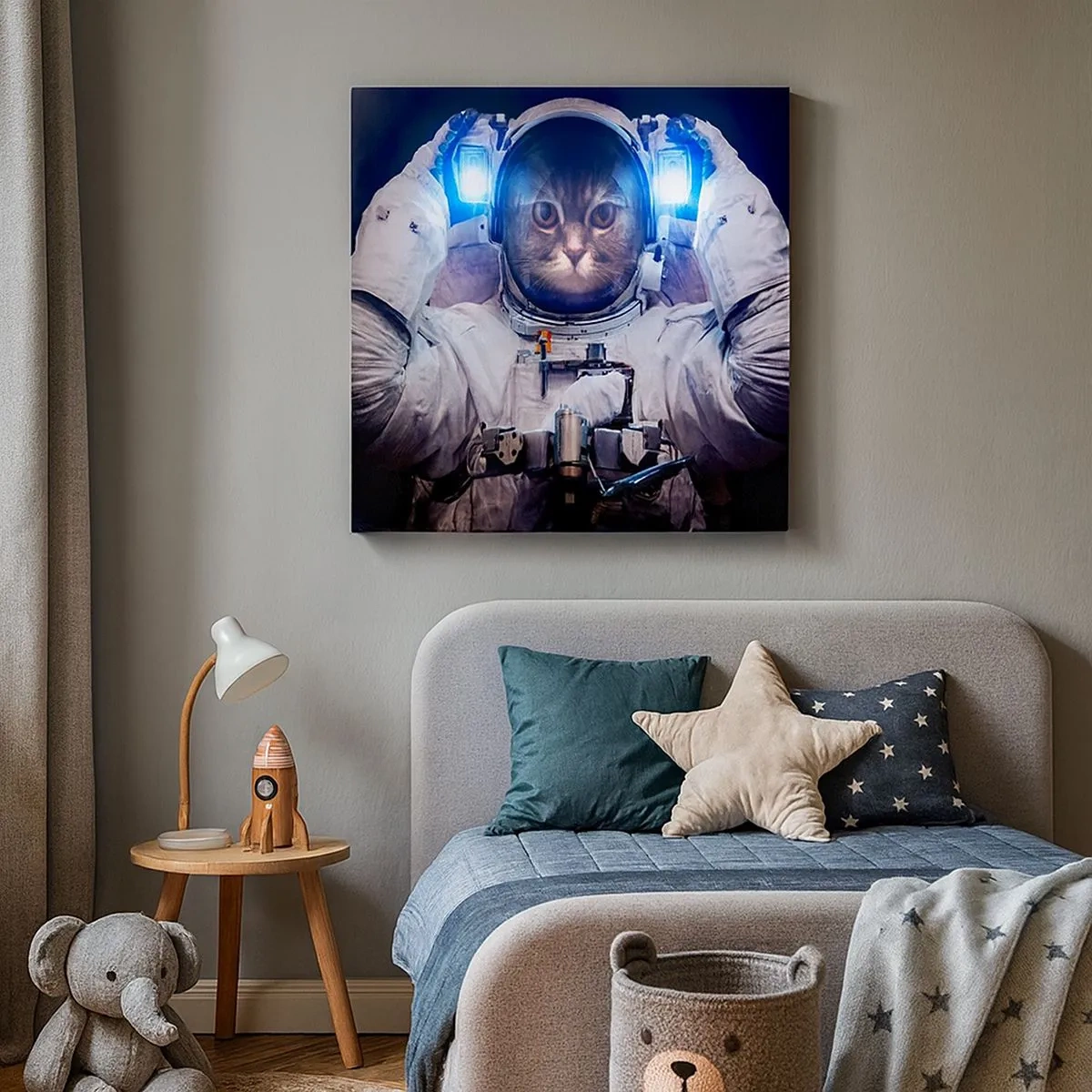 Cuadro sobre lienzo - Impresión de Imagen - Houston, tienes un problema. - 30x30 cm