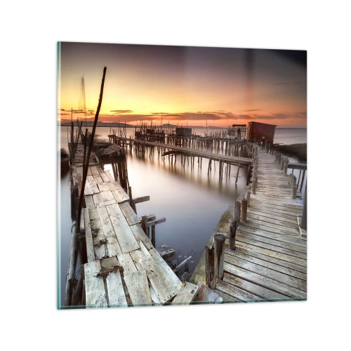 Cuadro sobre vidrio - Impresiones sobre Vidrio - Auténtico, sublime - 70x70 cm