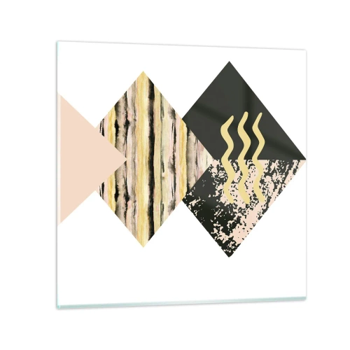Cuadro sobre vidrio - Impresiones sobre Vidrio - No es tan sencillo - 30x30 cm
