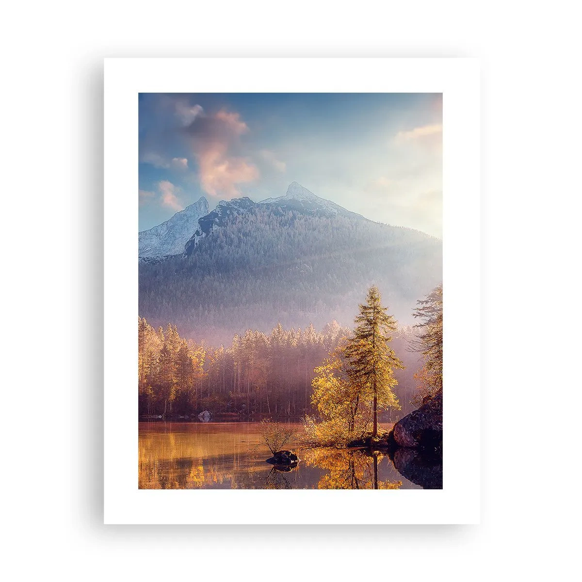 Póster - Entre las montañas y los valles - 40x50 cm