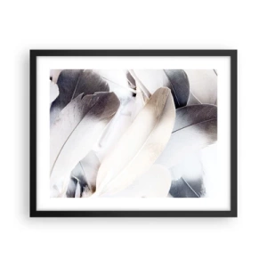 Póster en marco negro - Casi angelical - 50x40 cm