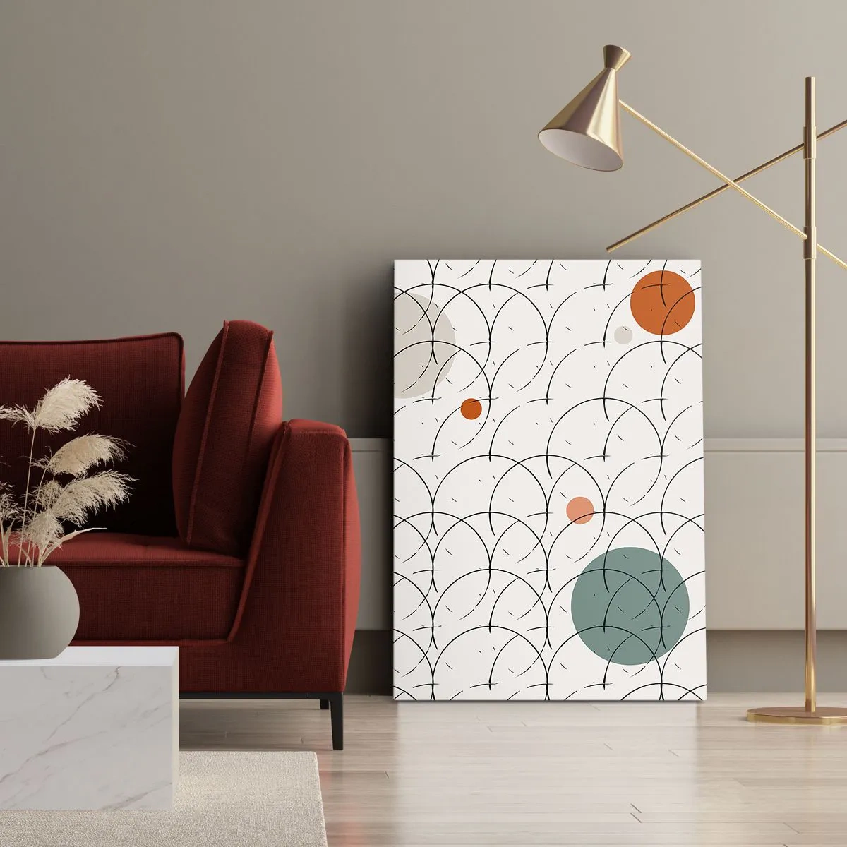 Cuadro sobre lienzo - Impresión de Imagen - Con espíritu pop-art - 55x100 cm