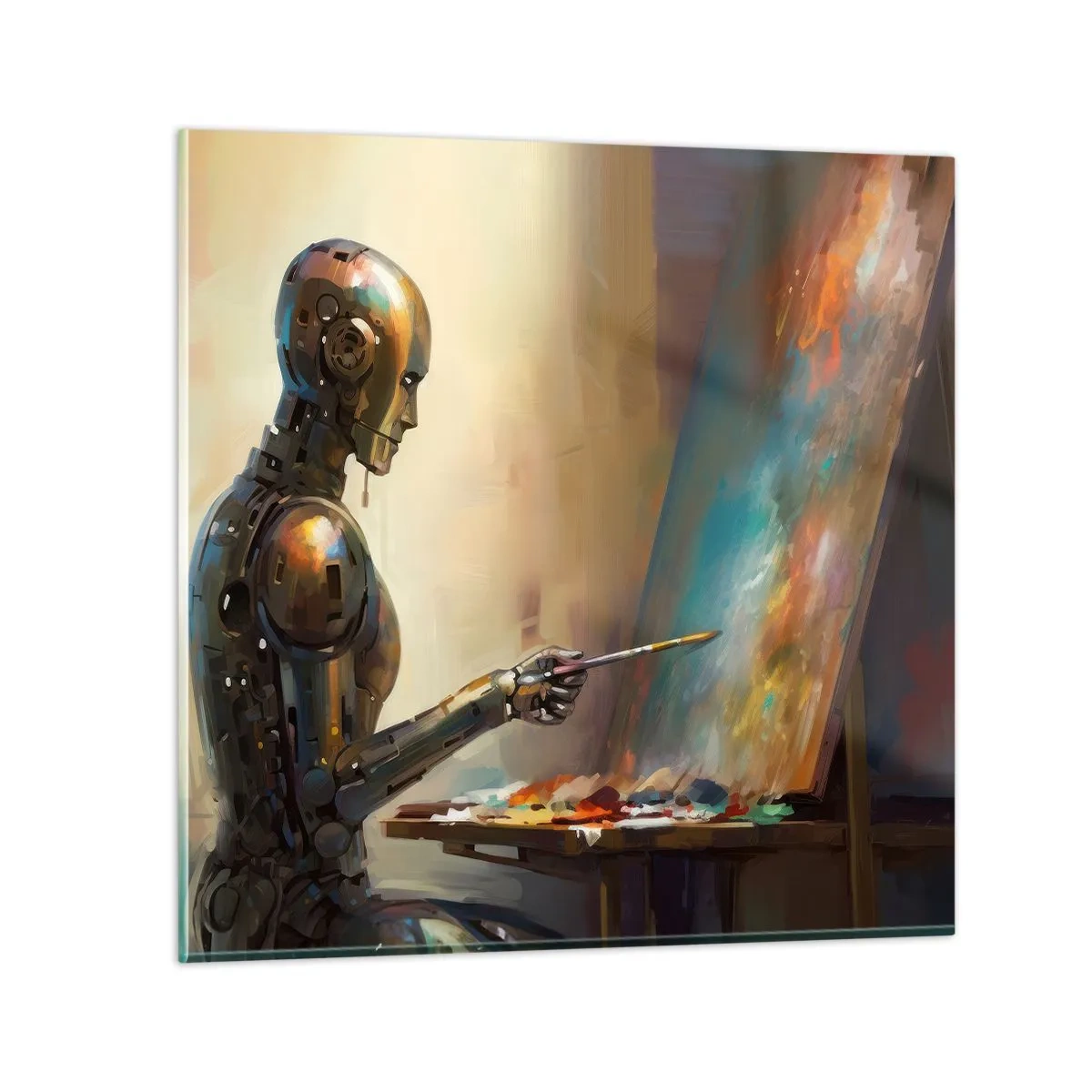 Cuadro sobre vidrio - Impresiones sobre Vidrio - Arte del futuro - 50x50 cm