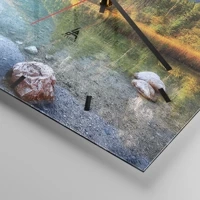 Esfera sin numeración, con rayas