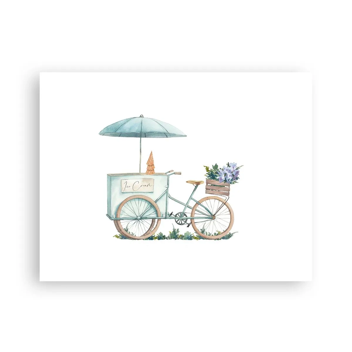 Póster - Dulce recuerdo del verano - 40x30 cm