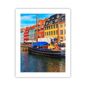 Póster - Muelle alegre - 40x50 cm