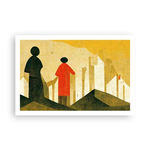 Póster - Todavía lejos del destino - 91x61 cm