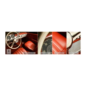 Muestra de fotomural autoadhesivo Deluxe Sticker - Lujo vintage - Auto, Clásico, Automotor - 100x30 cm
