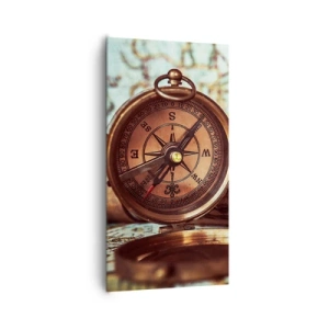 Cuadro sobre lienzo - Impresión de Imagen - Te espera una aventura pirata en el Caribe - 65x120 cm