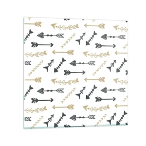 Cuadro sobre vidrio - Impresiones sobre Vidrio - El sueño de un arquero - 30x30 cm