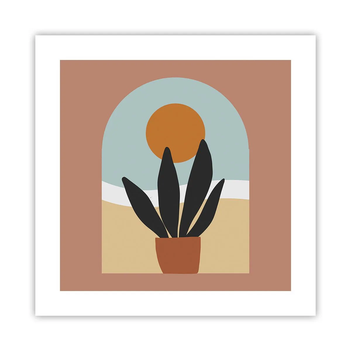 Póster - Pequeñas alegrías - 40x40 cm