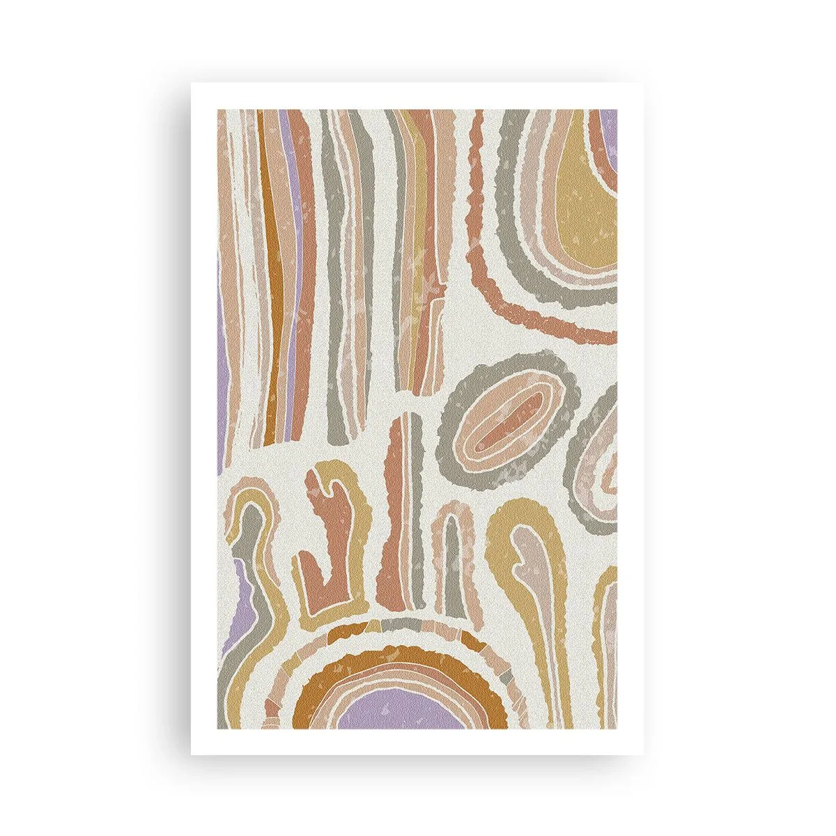 Póster - Cortes transversales llenos de color - 61x91 cm
