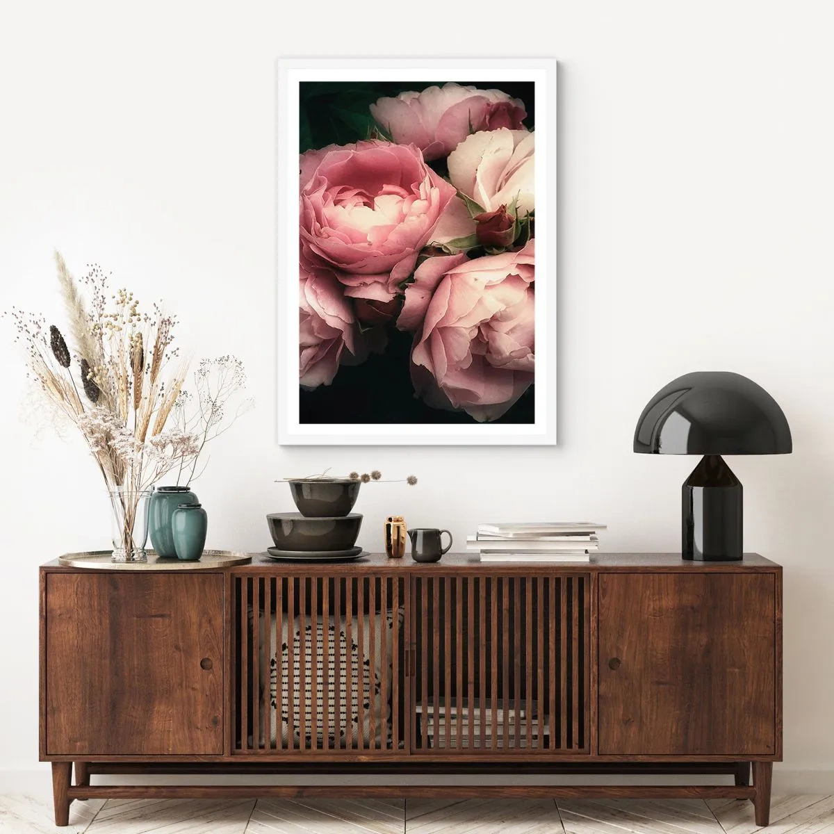 Póster en marco blanco - El encanto de la belle époque - 70x100 cm