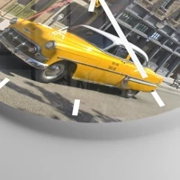 Esfera sin numeración, con rayas