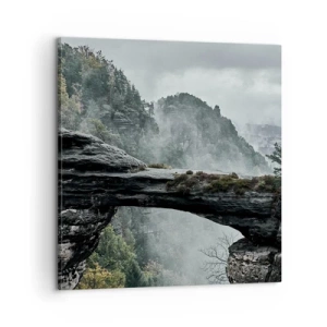 Cuadro sobre lienzo - Impresión de Imagen - La aventura está a punto de comenzar - 60x60 cm