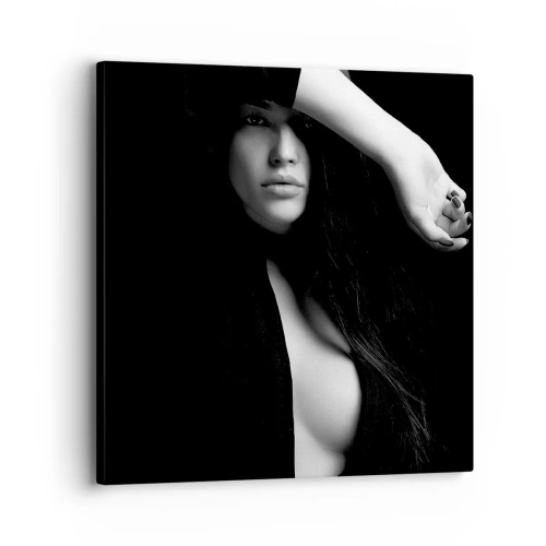 Cuadro sobre lienzo - Impresión de Imagen - Escuela de seducción - 30x30 cm