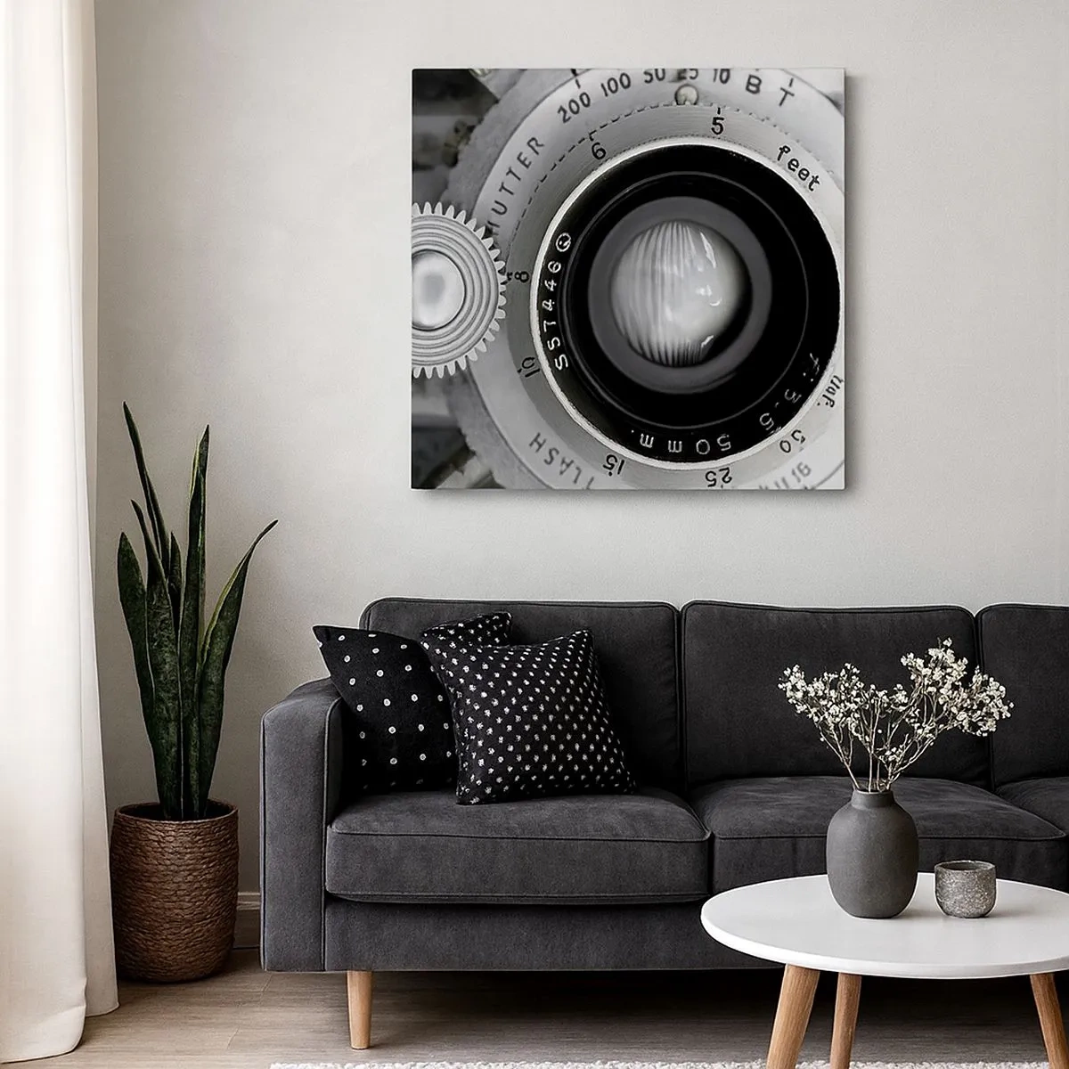 Cuadro sobre lienzo - Impresión de Imagen - Una historia de Hollywood - 30x30 cm