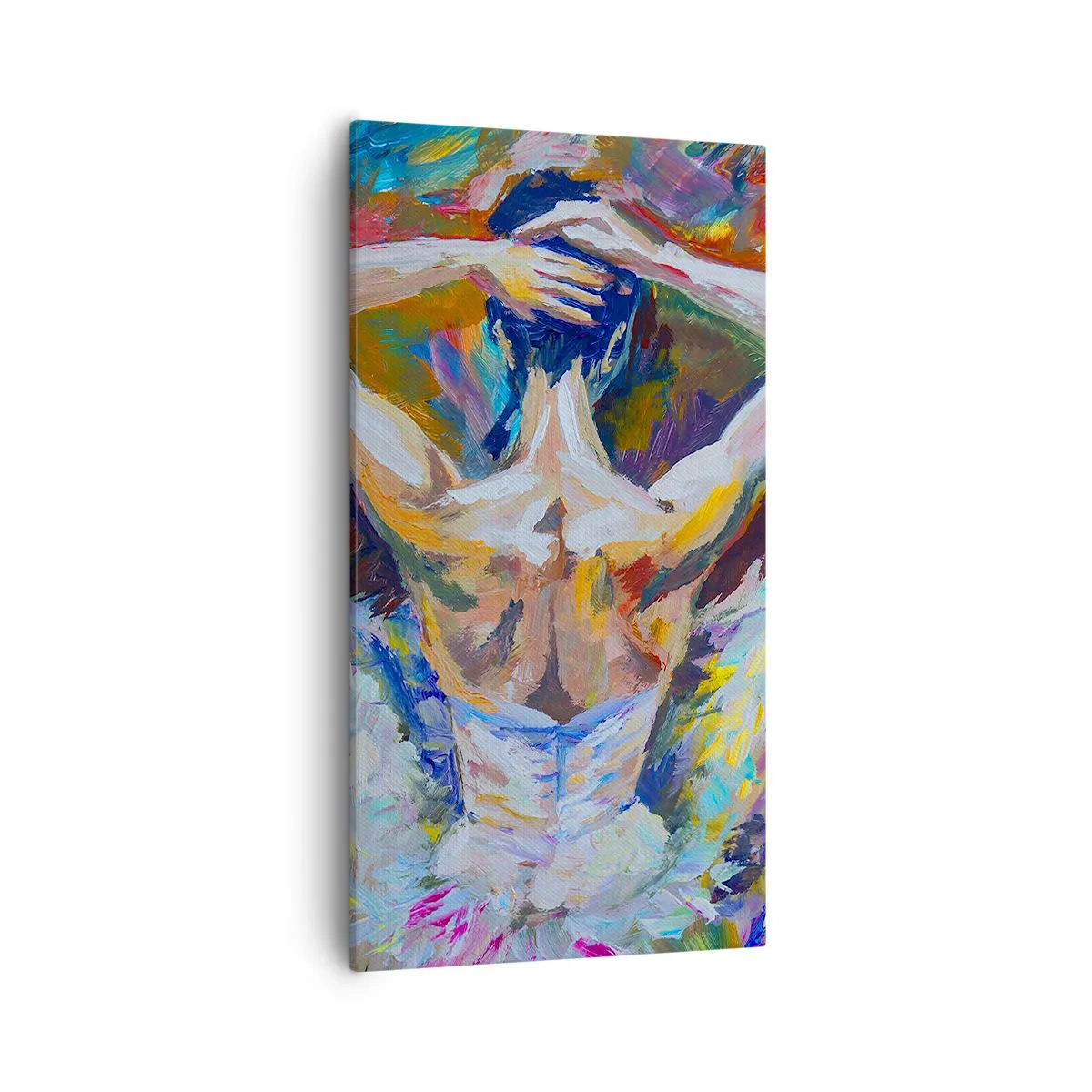 Cuadro sobre lienzo - Impresión de Imagen - Podría ser cualquier cosa - 55x100 cm