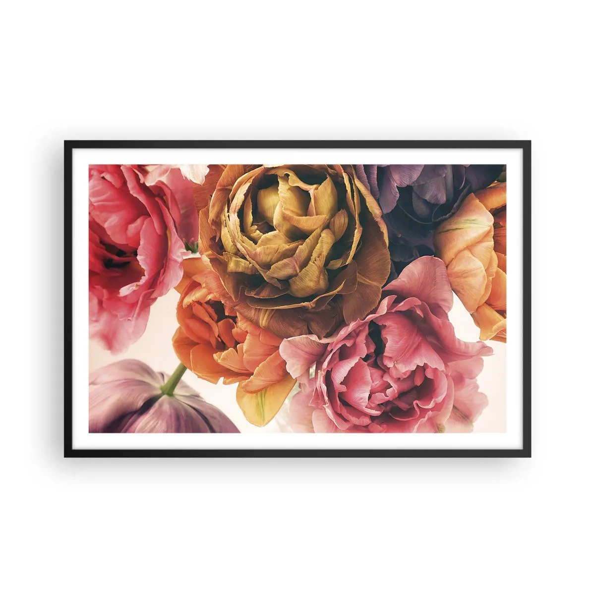 Póster en marco negro - Celebración de la vida - 91x61 cm