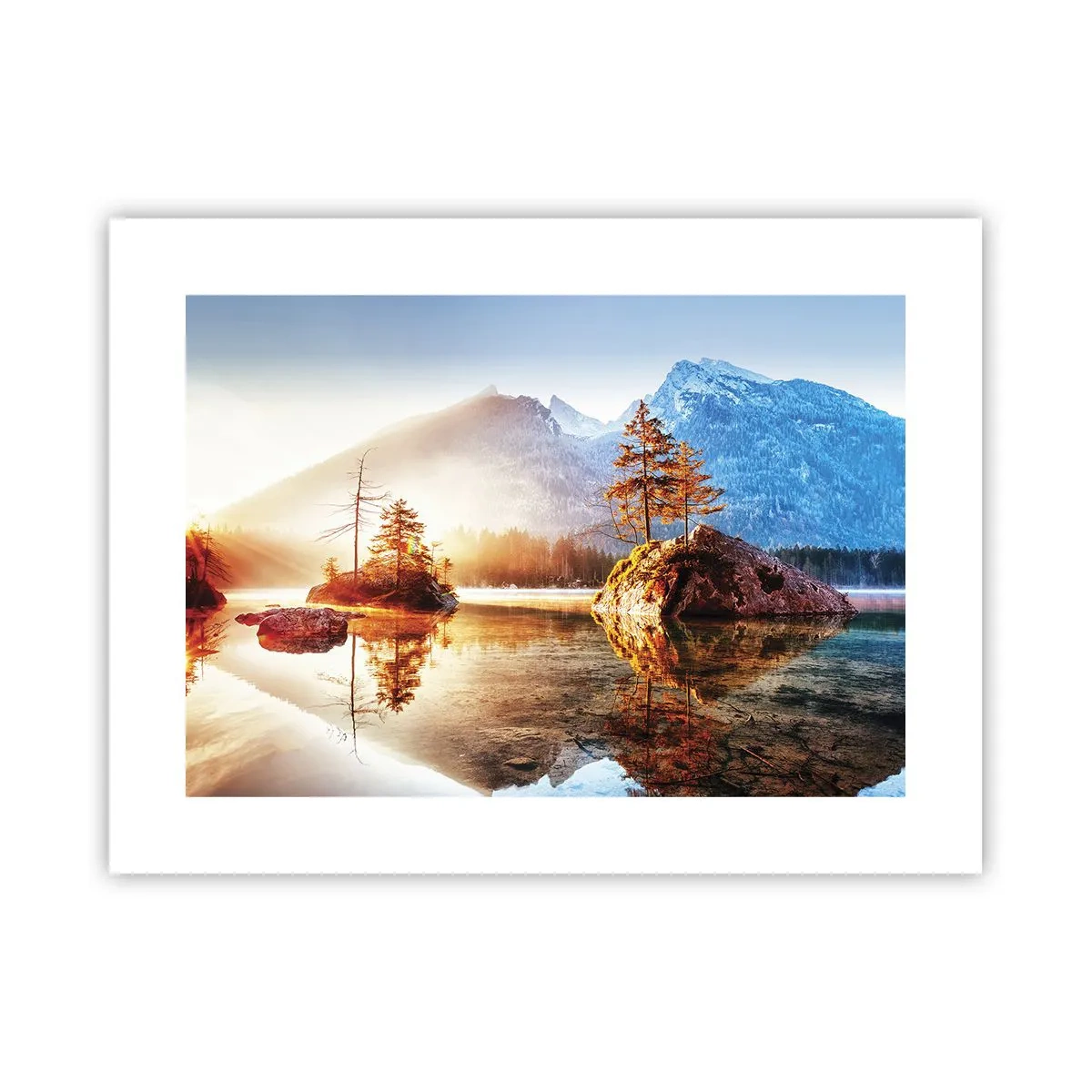 Póster - La naturaleza bajo la luz - 40x30 cm