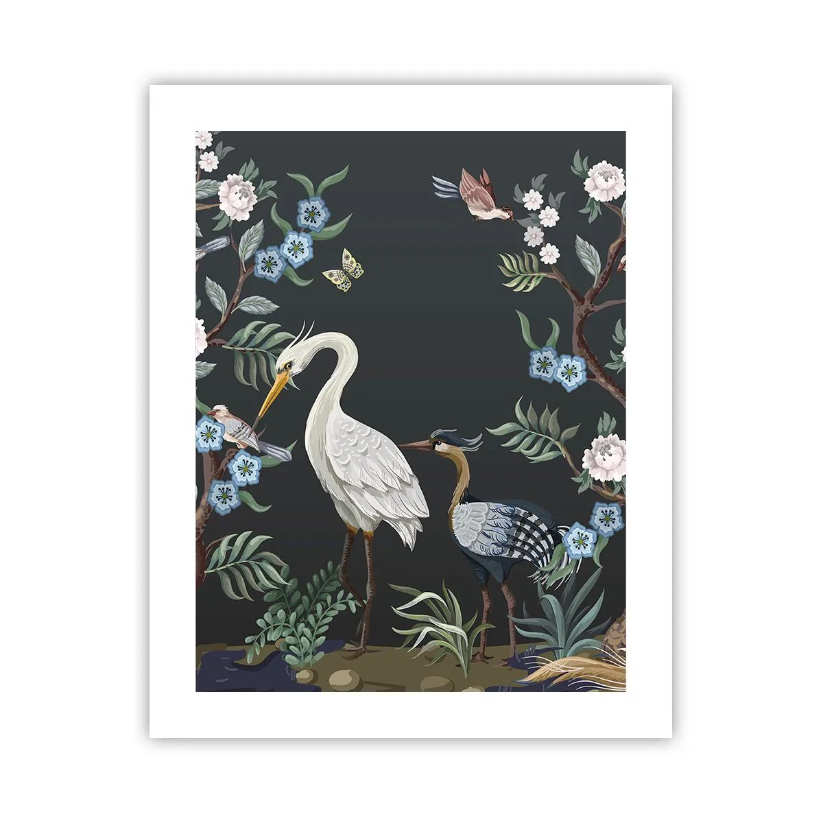 Póster - Desfile de aves - 40x50 cm