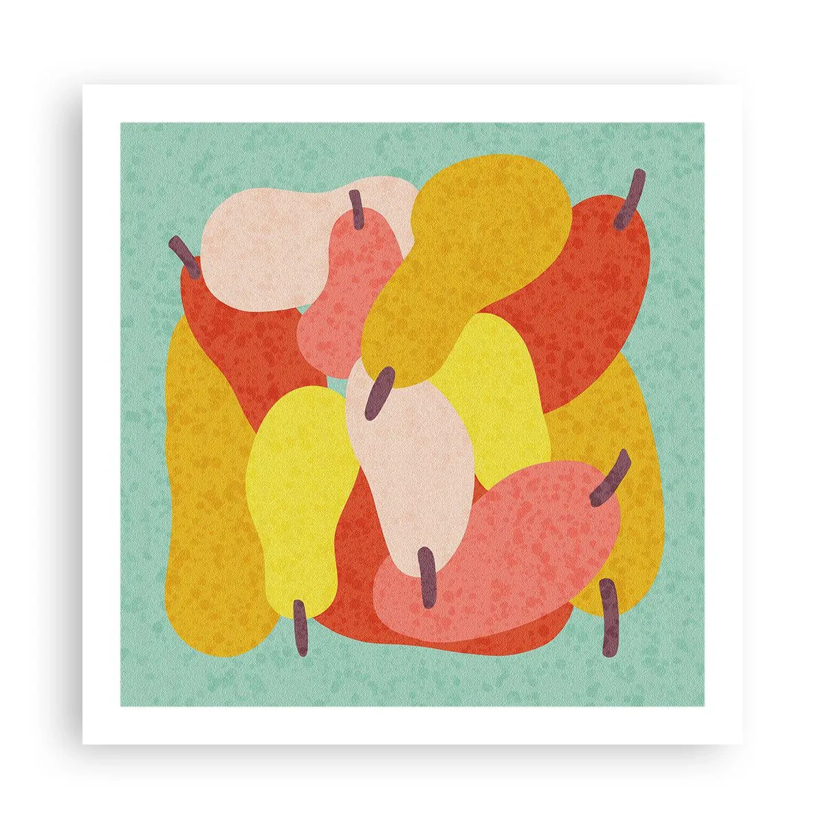 Póster - Saborear el sol del verano - 60x60 cm