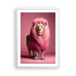 Póster en marco blanco - Y ya no me tienes miedo - 50x70 cm