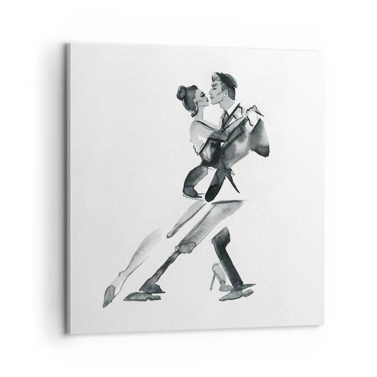 Cuadro sobre lienzo - Impresión de Imagen - Todos al son de la música - 60x60 cm